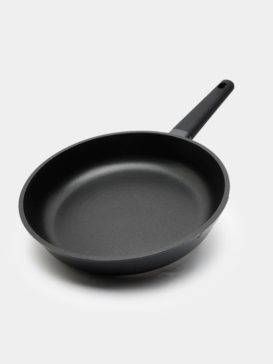 Cковородка гранитная с крышкой из стекла, с антипригарным покрытием, O.M.S 15019