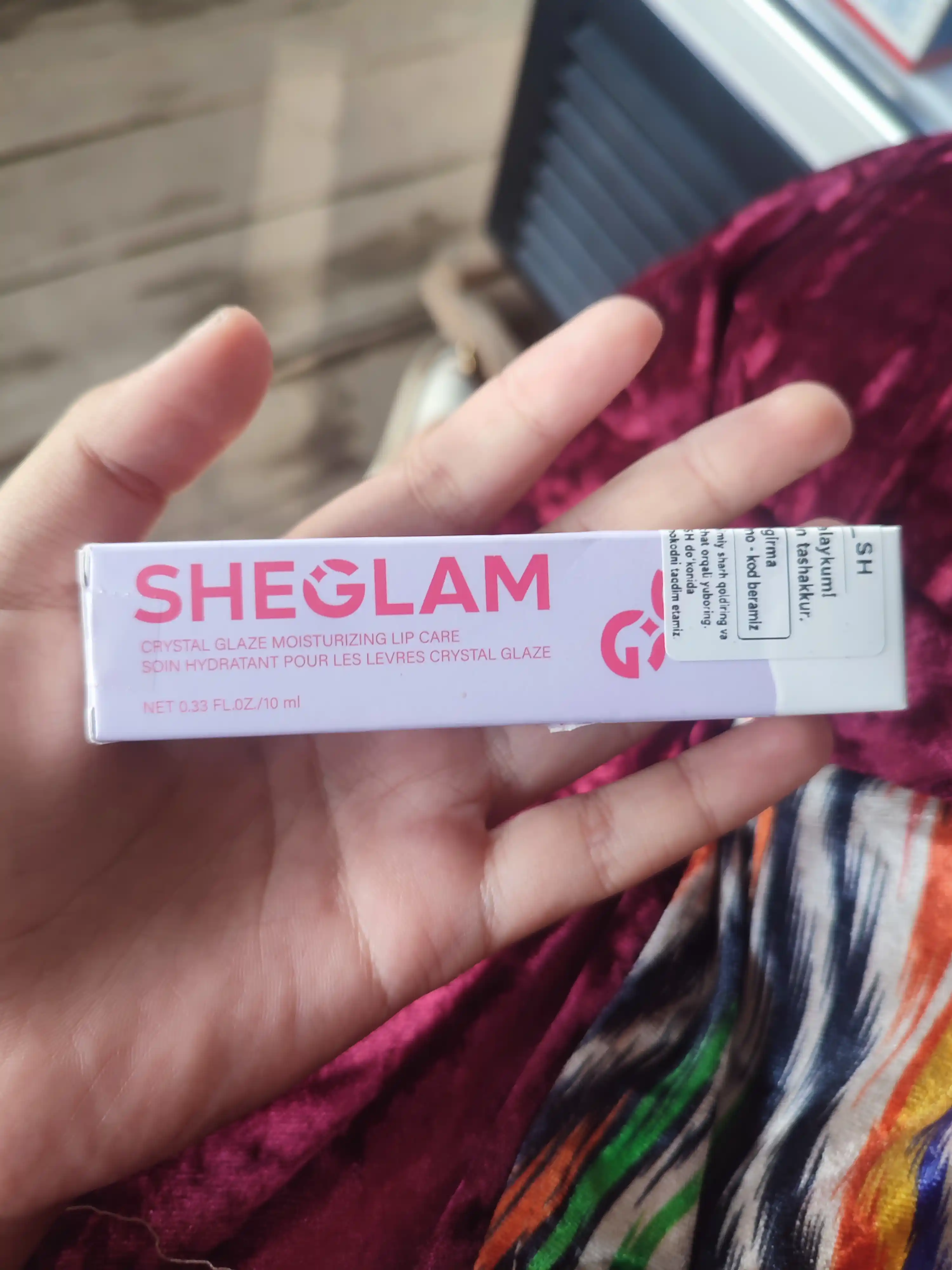 Блеск для губ SHEGLAM Crystal Glaze, Увлажнение, Блеск