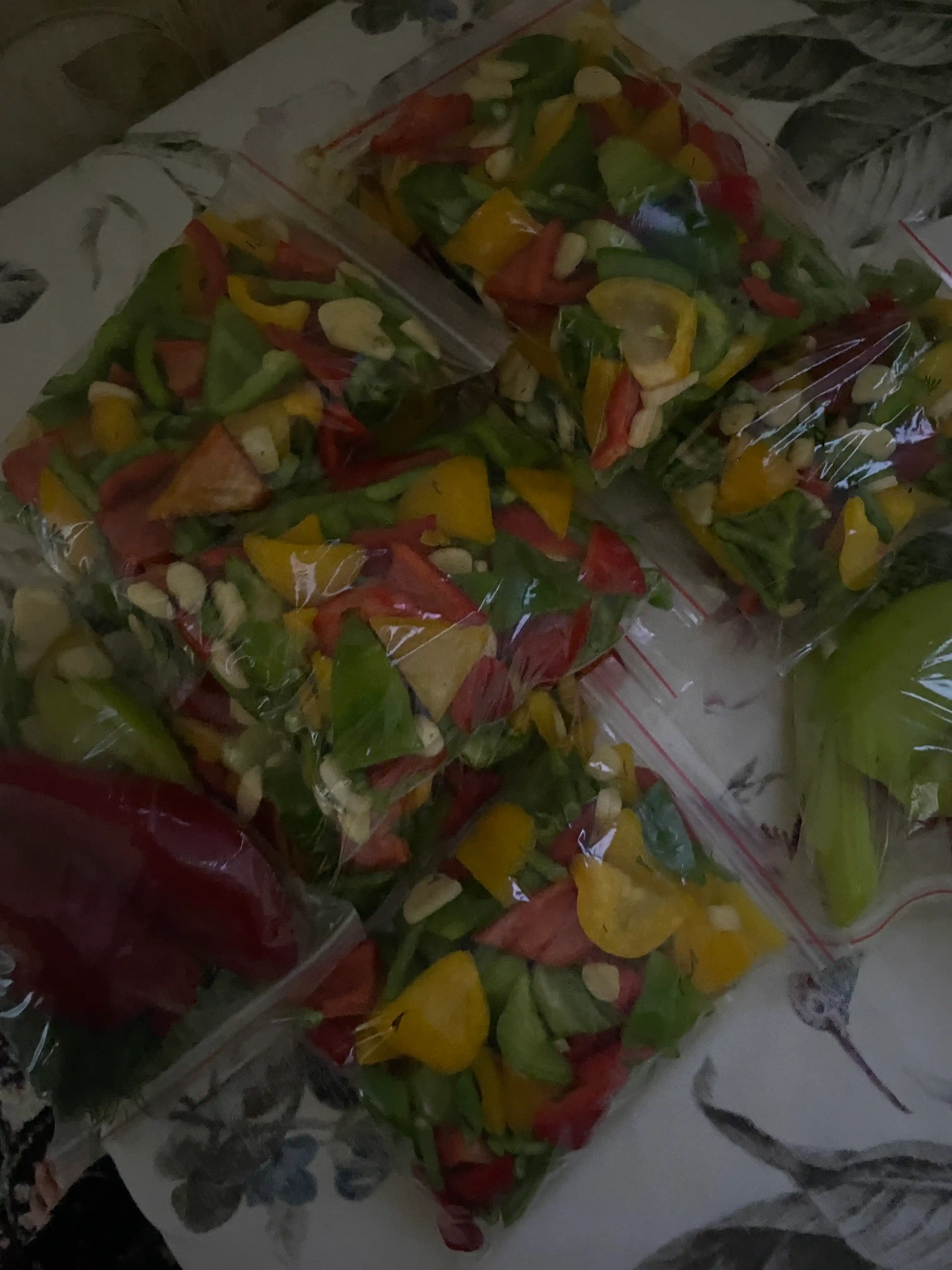 Zip-lock paket 100 dona, oziq-ovqat va buyumlar uchun