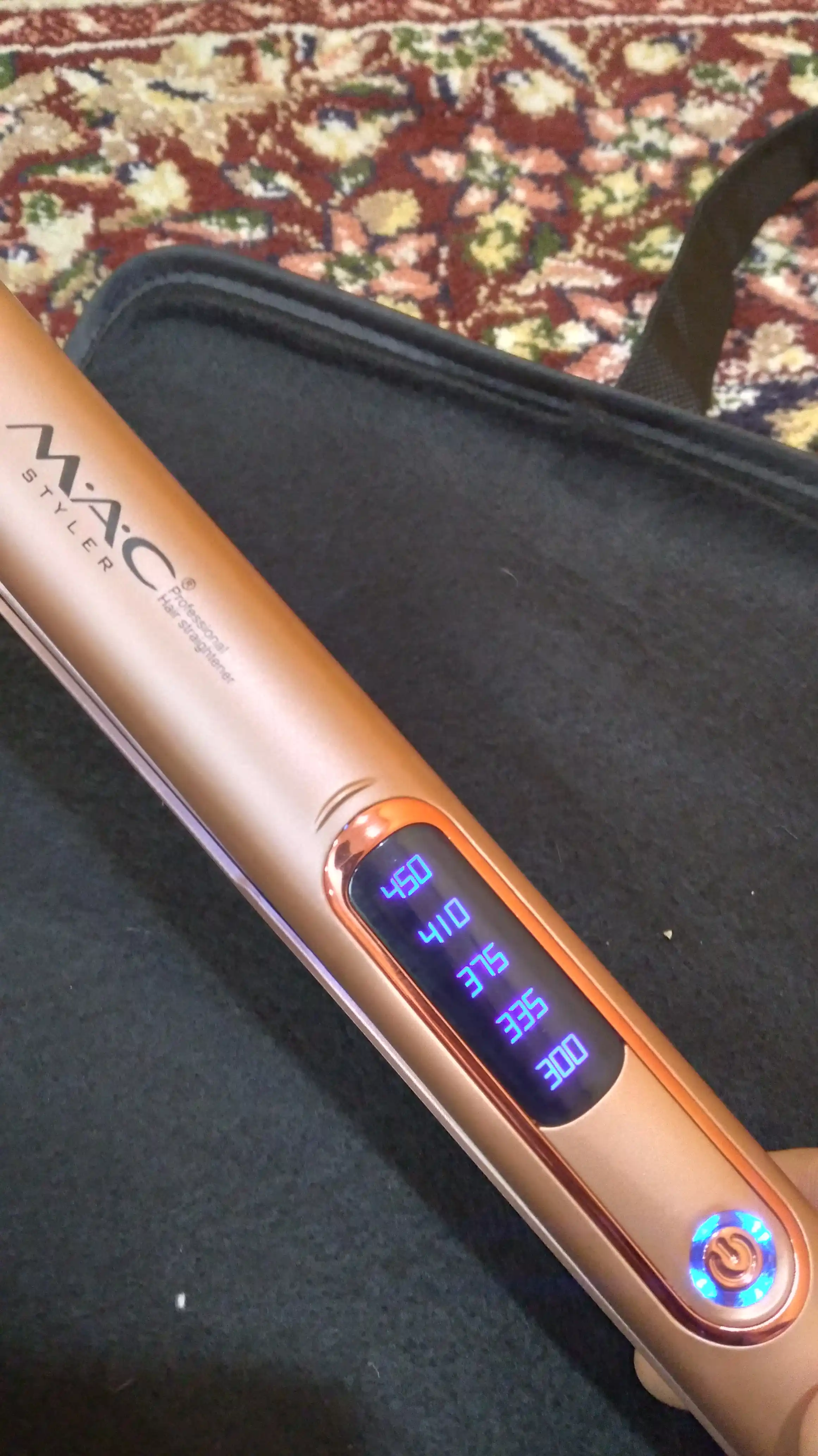 MAC MC-2021 professional soch to‘g‘rilagichi, keramik, LCD displeyli