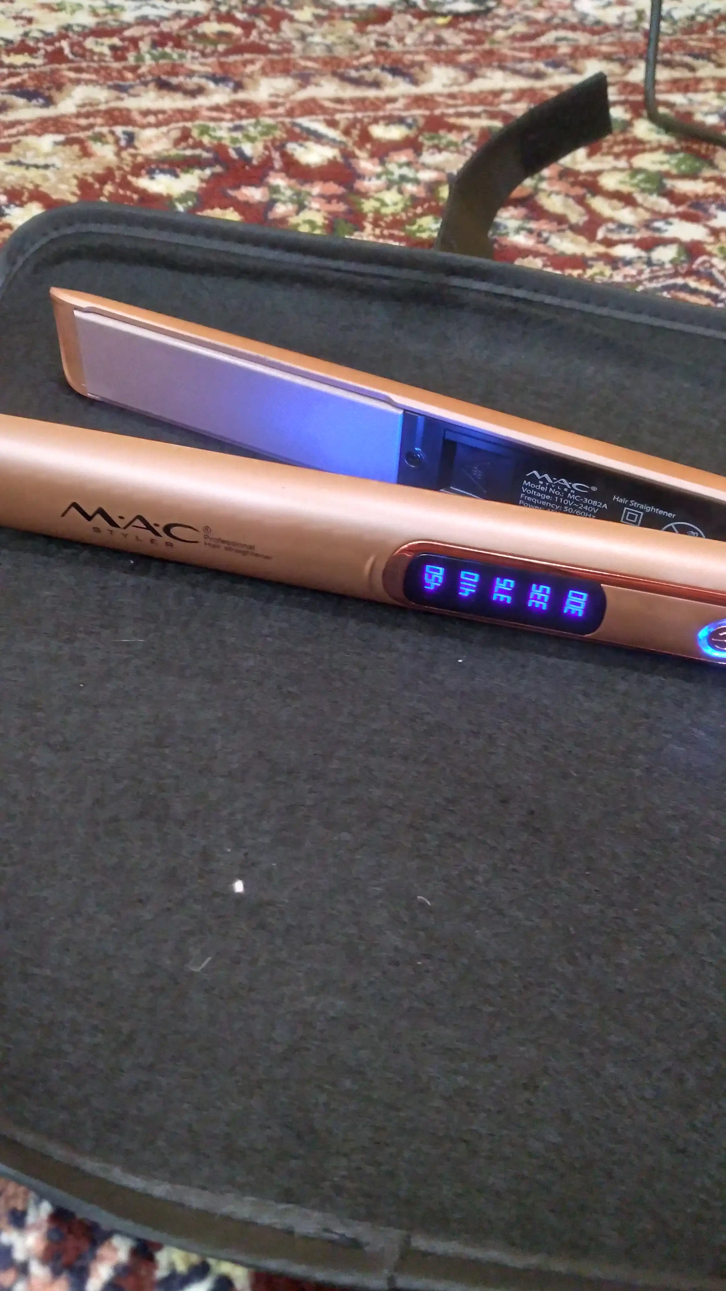 MAC MC-2021 professional soch to‘g‘rilagichi, keramik, LCD displeyli