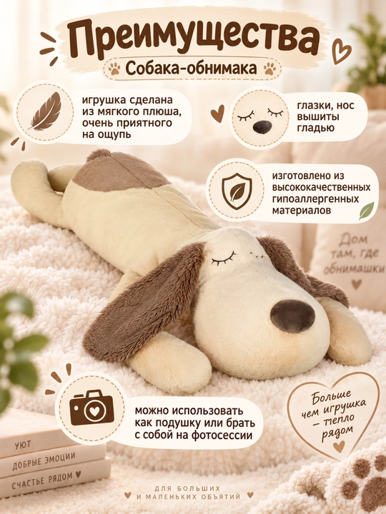 Мягкие игрушки-зверята, DREAM MAKERS