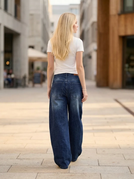 Keng baggi jinsi, oversize baggy