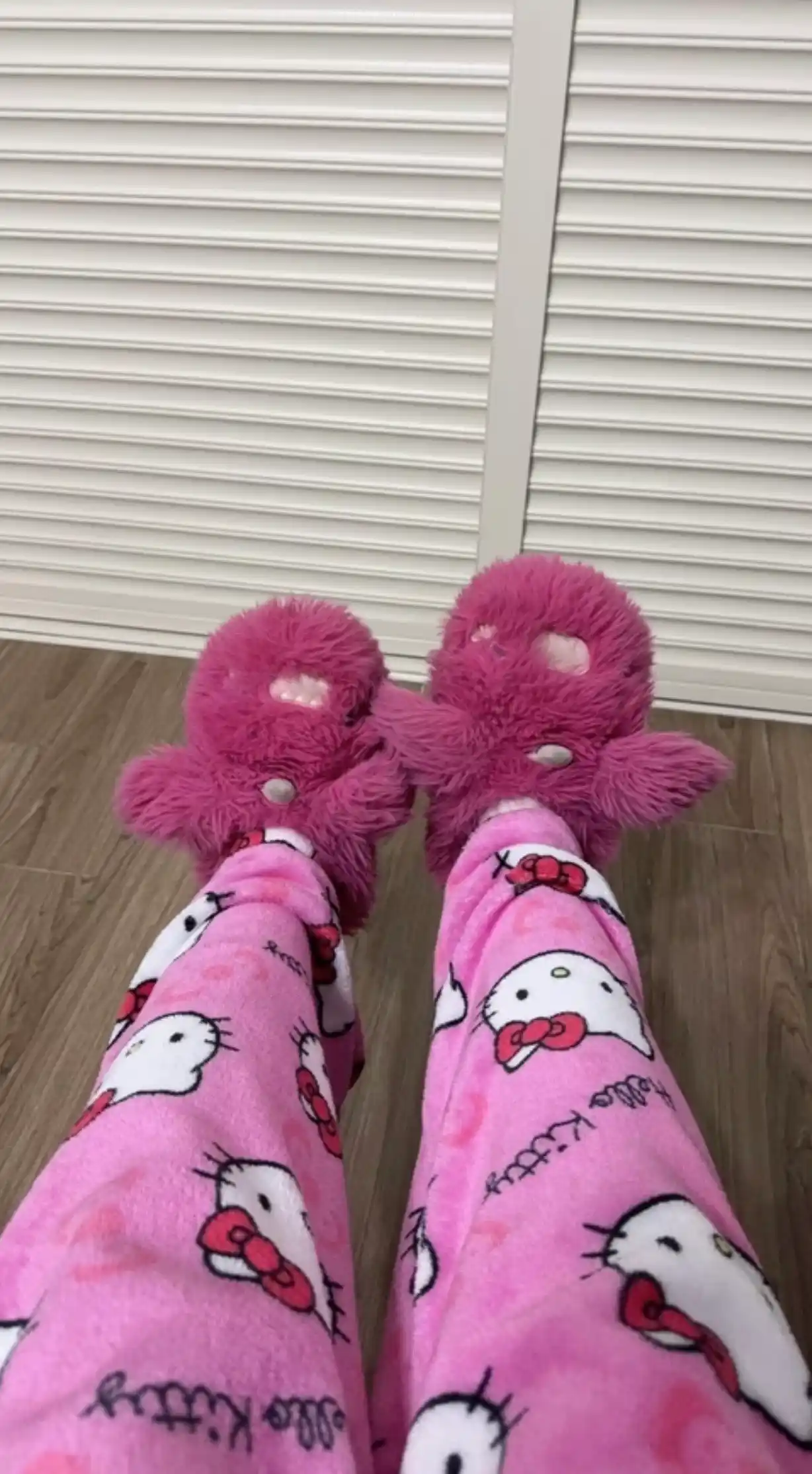 Пижамные штаны Hello Kitty с милым принтом, комфортная домашняя одежда