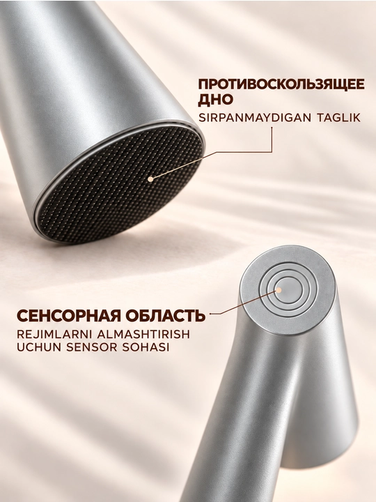 Uy va ish stoli uchun USB bilan jihozlangan LED stol chirog‘i