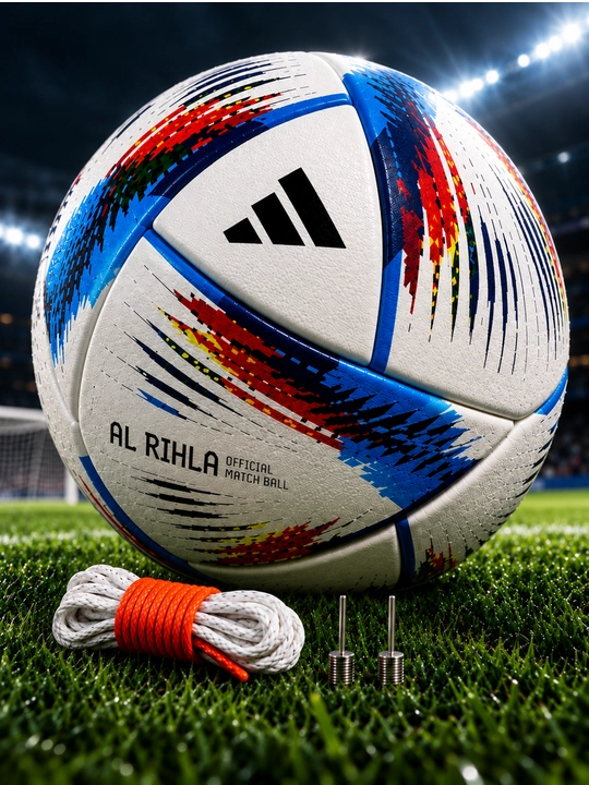 Futbol to‘pi Adidas Al Rihla League, 5-o‘lcham, oq-multikolor - 