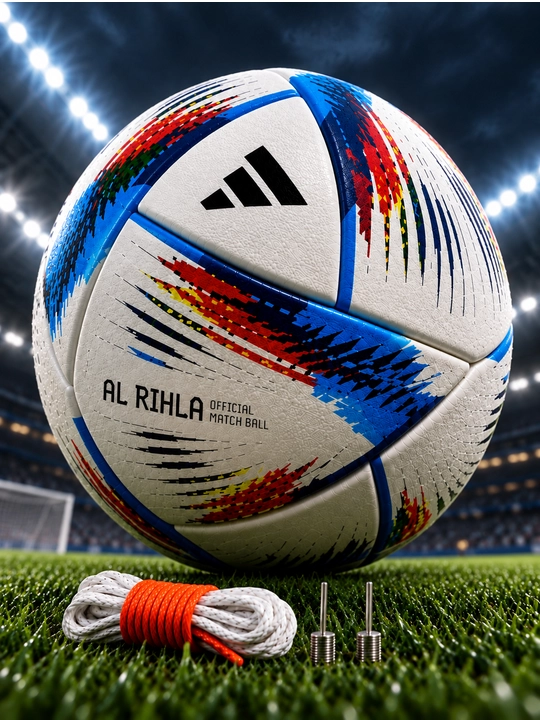 Futbol to‘pi Adidas Al Rihla League, 5-o‘lcham, oq-multikolor