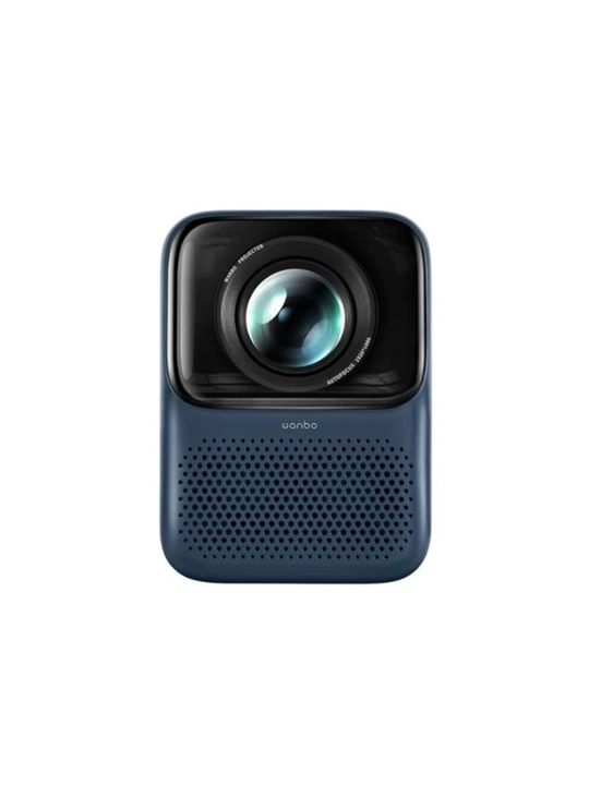 Проектор Wanbo T2 Max New Full HD синий портативный для дома - 
