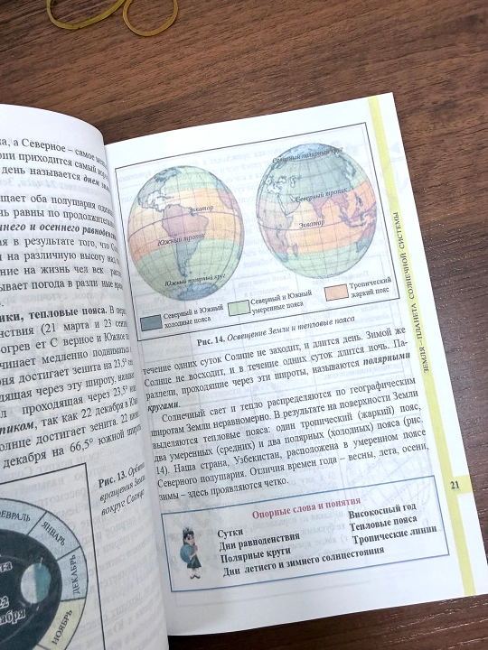 Физическая география 5 класс. Начальный курс — П. Гулямов, Р. Курбанниязов- 2020