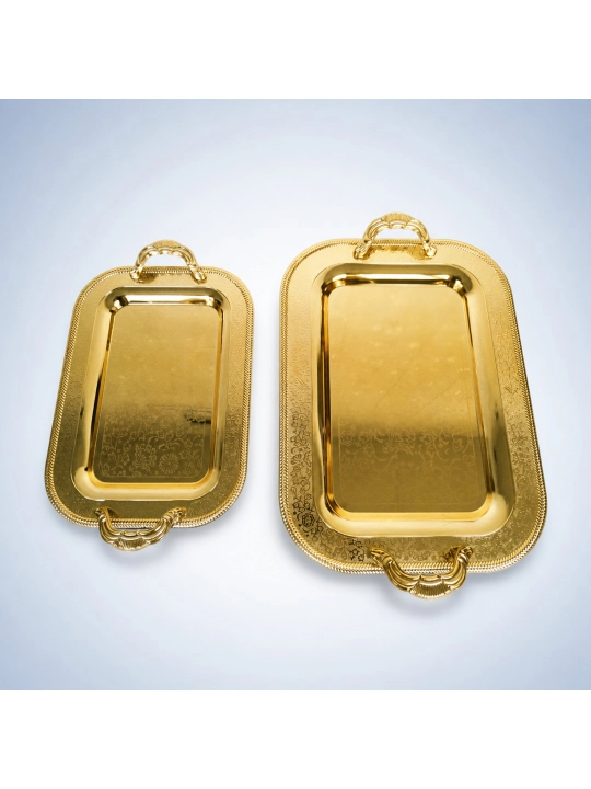Patnis toʻplami 2 dona metall tilla rang - 
