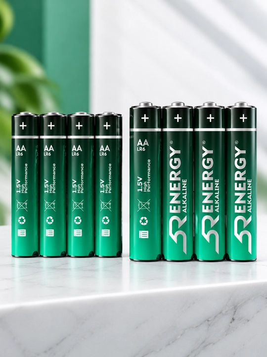 5R ENERGY ALKALINE barmoq batareyalari, АAA o‘lchamda, 4 dona - 