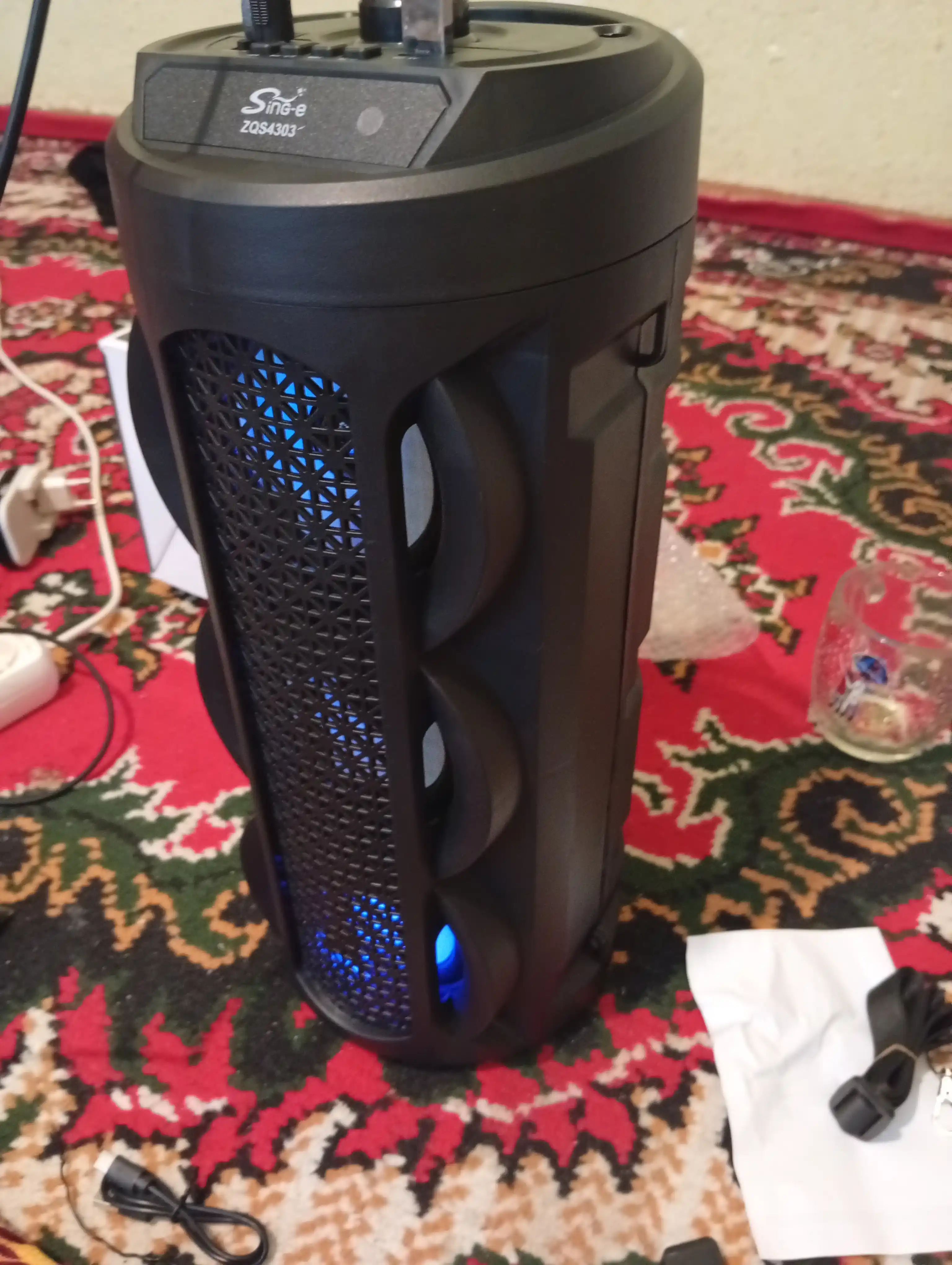 ZQS4303 kalonka — Bluetooth portativ speaker baland tovush va bass bilan
