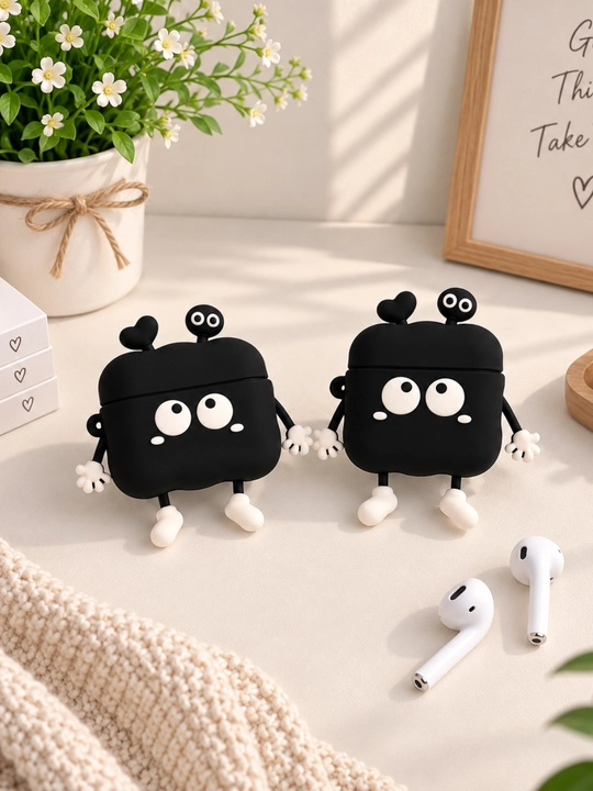 Защитный чехол для беспроводных наушников AirPods 1/2, Pro, 3 и 4 - 