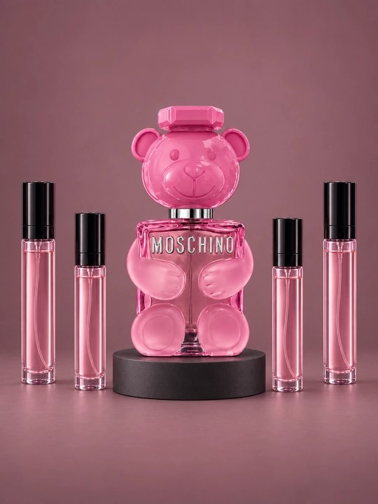 Moschino Toy 2 Bubble Gum ayol atiri shirin gulli-mevali hid, tualet suvi, parfum 3-100 ml