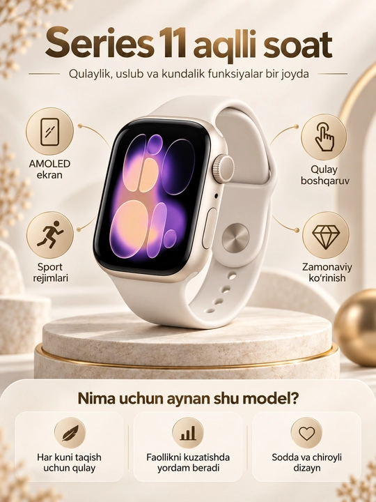 Maixinn Smart Watch — AMOLED, Bluetooth-звонки, SpO₂ и спортивные режимы