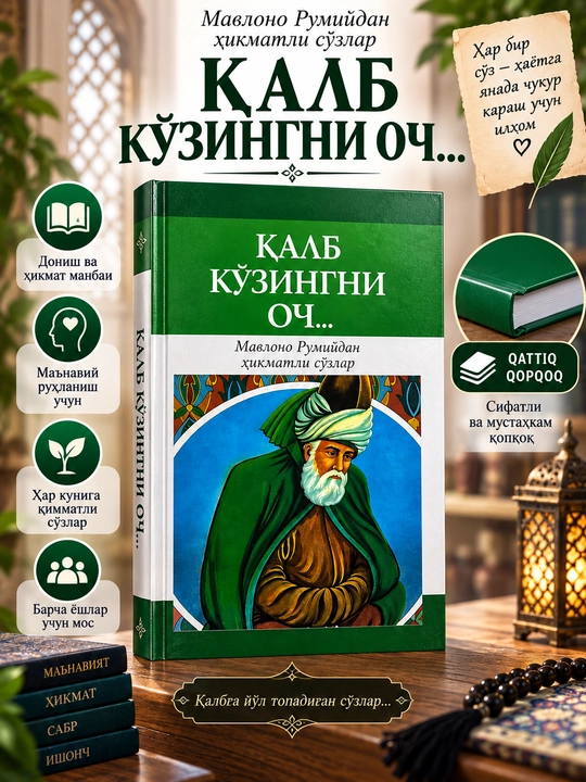 Қалб кўзингни оч..., Мавлоно Румий - 