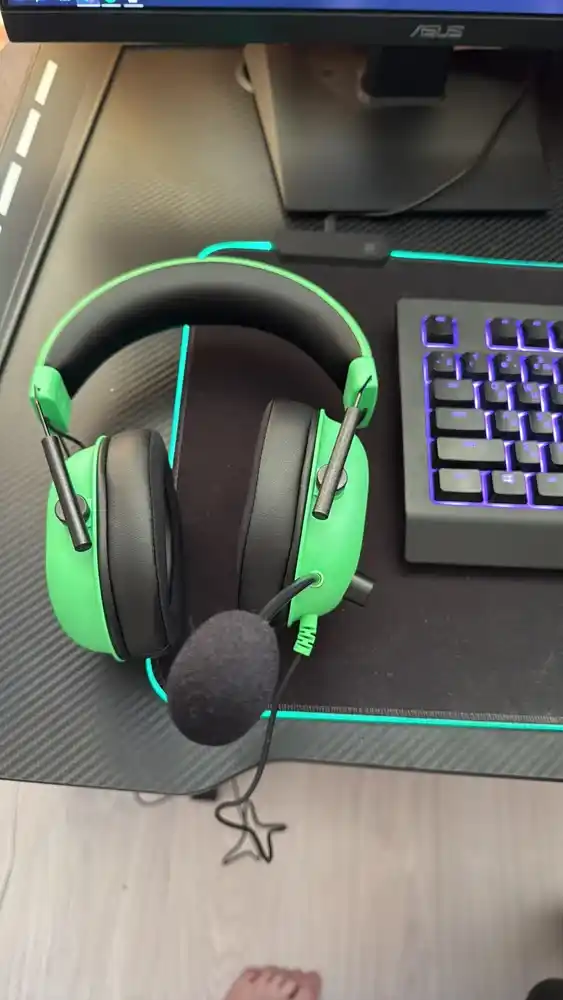 Razer BlackShark V2X o'yin quloqchini, 7.1 surround, mikrofonli