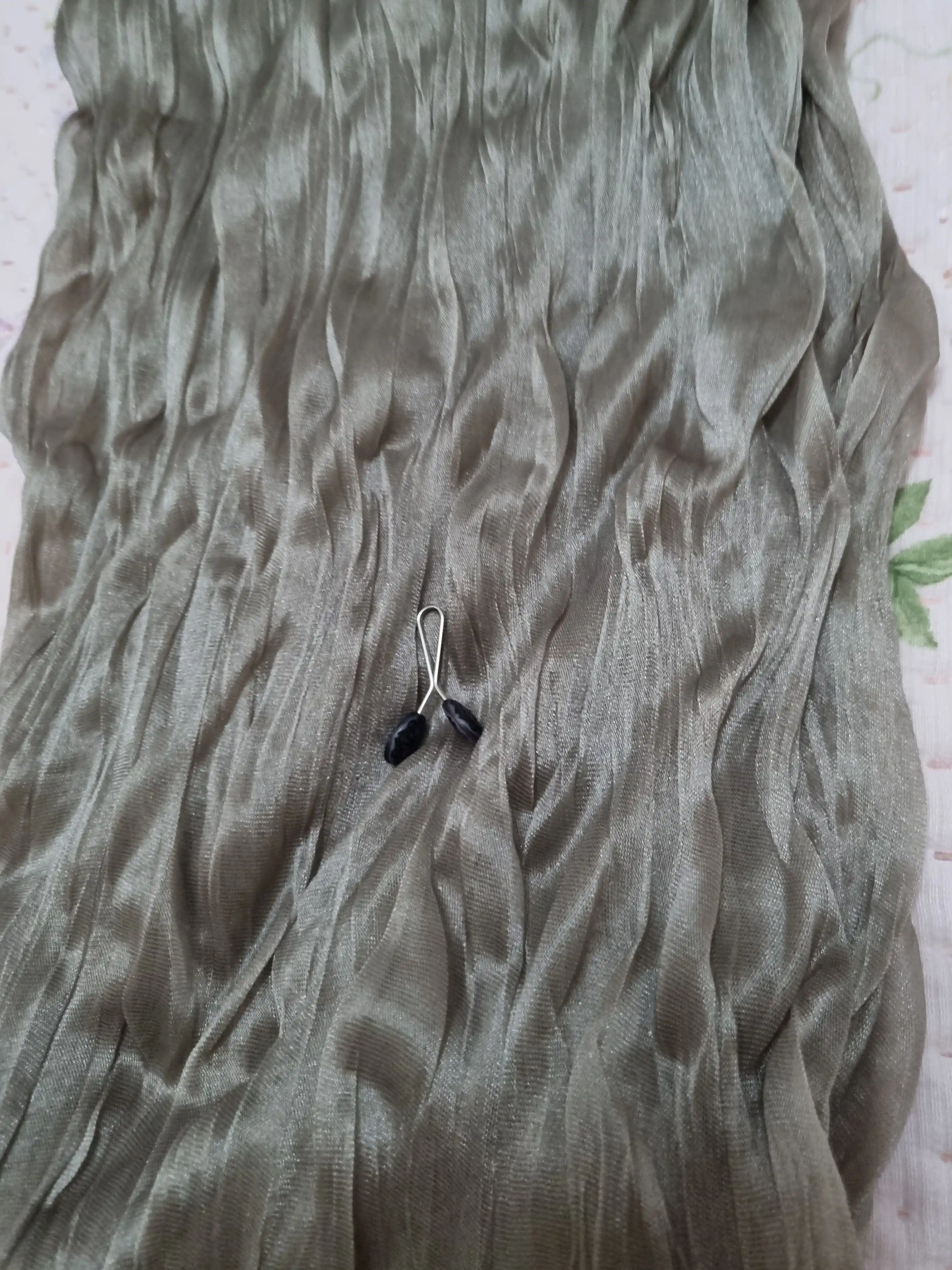 Ayollar uchun organza jingalak sharfi, bembi jingalak sharfi, hijob, uzun kudryashka sharf