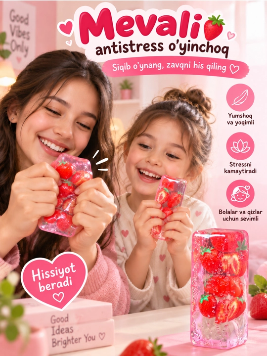 Антистресс сквиши — детские игрушки