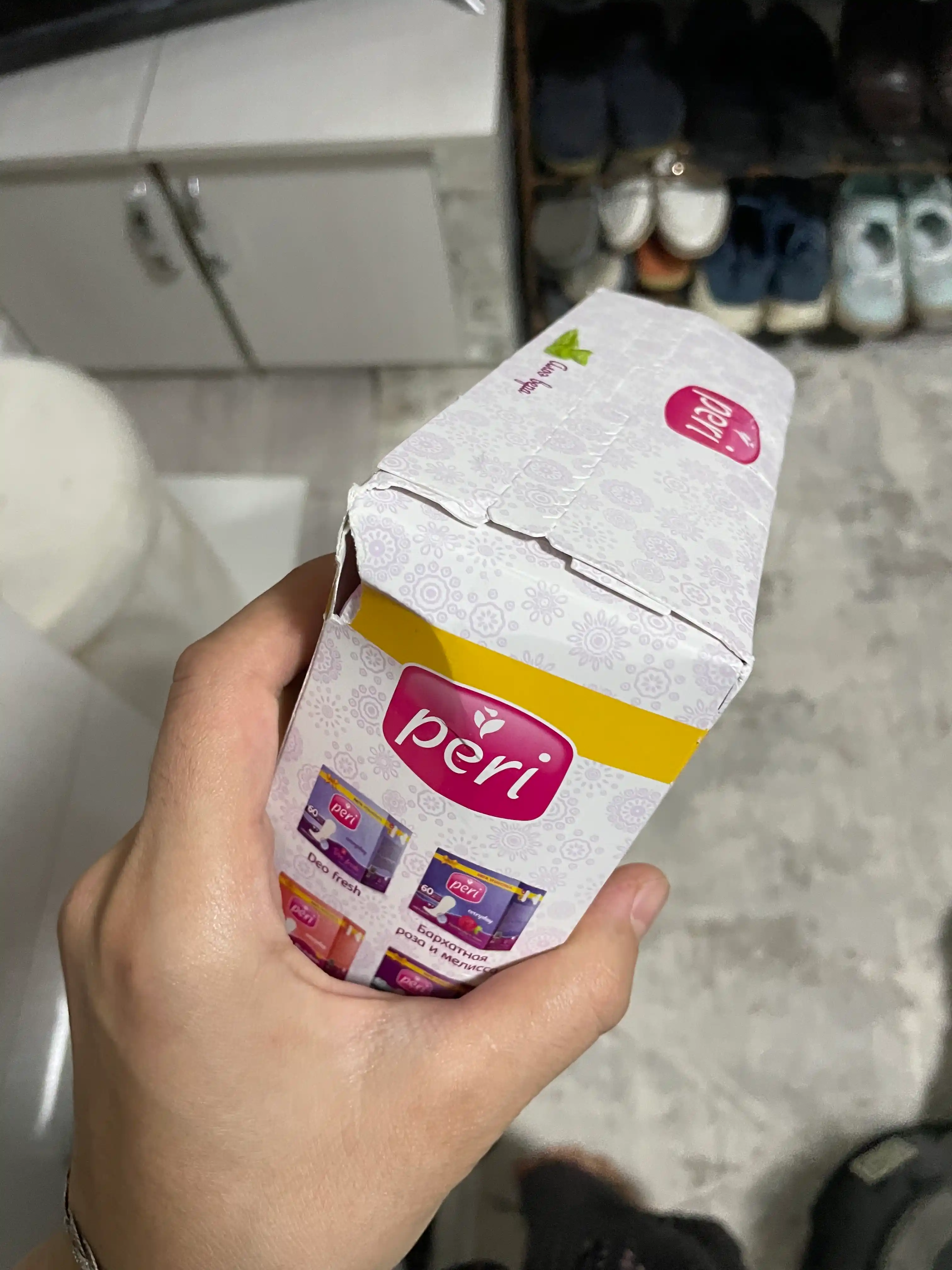 Ежедневные прокладки Peri Aloe, 60х12 шт