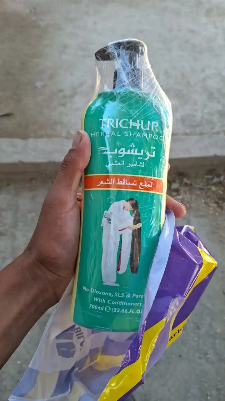 Trichup Hair Fall Control, 700 ml, shampun — soch to‘kilishiga qarshi, mustahkamlash