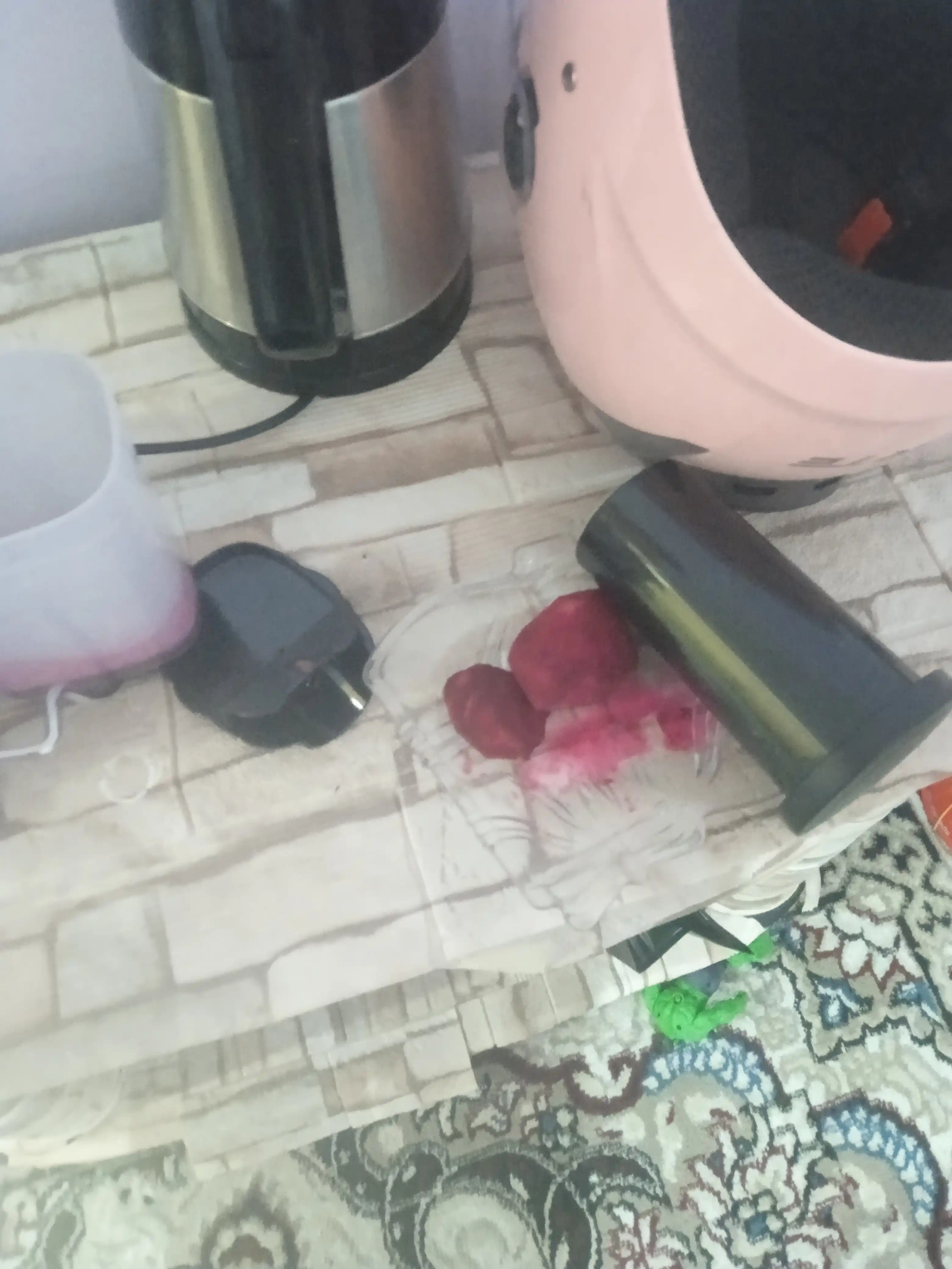 Elektr sharbat chiqargich, kombinatsiyalangan, qora mat, meva va sabzavotlar uchun