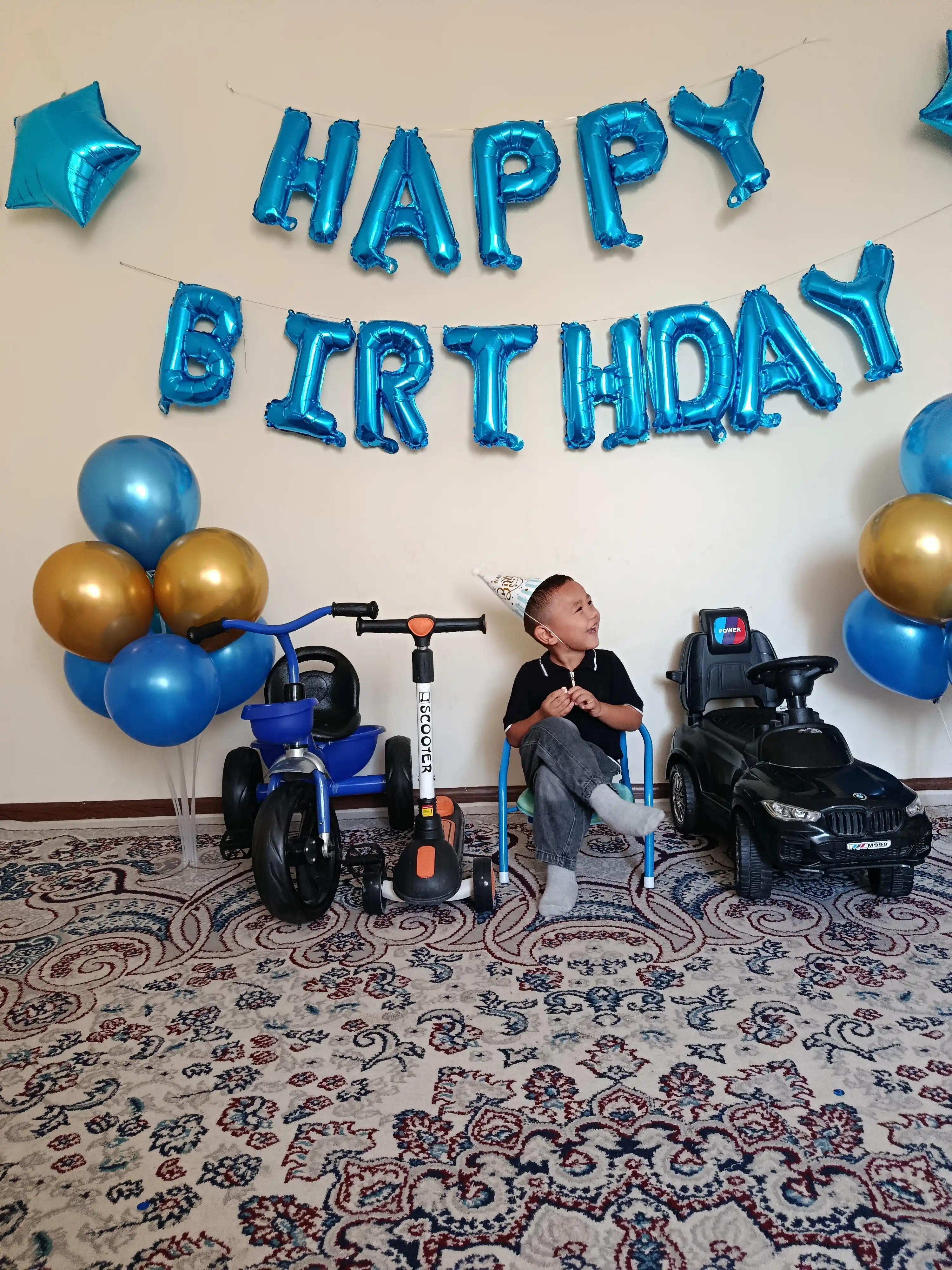 Праздничный набор воздушных шаров Happy Birthday,25 предметов