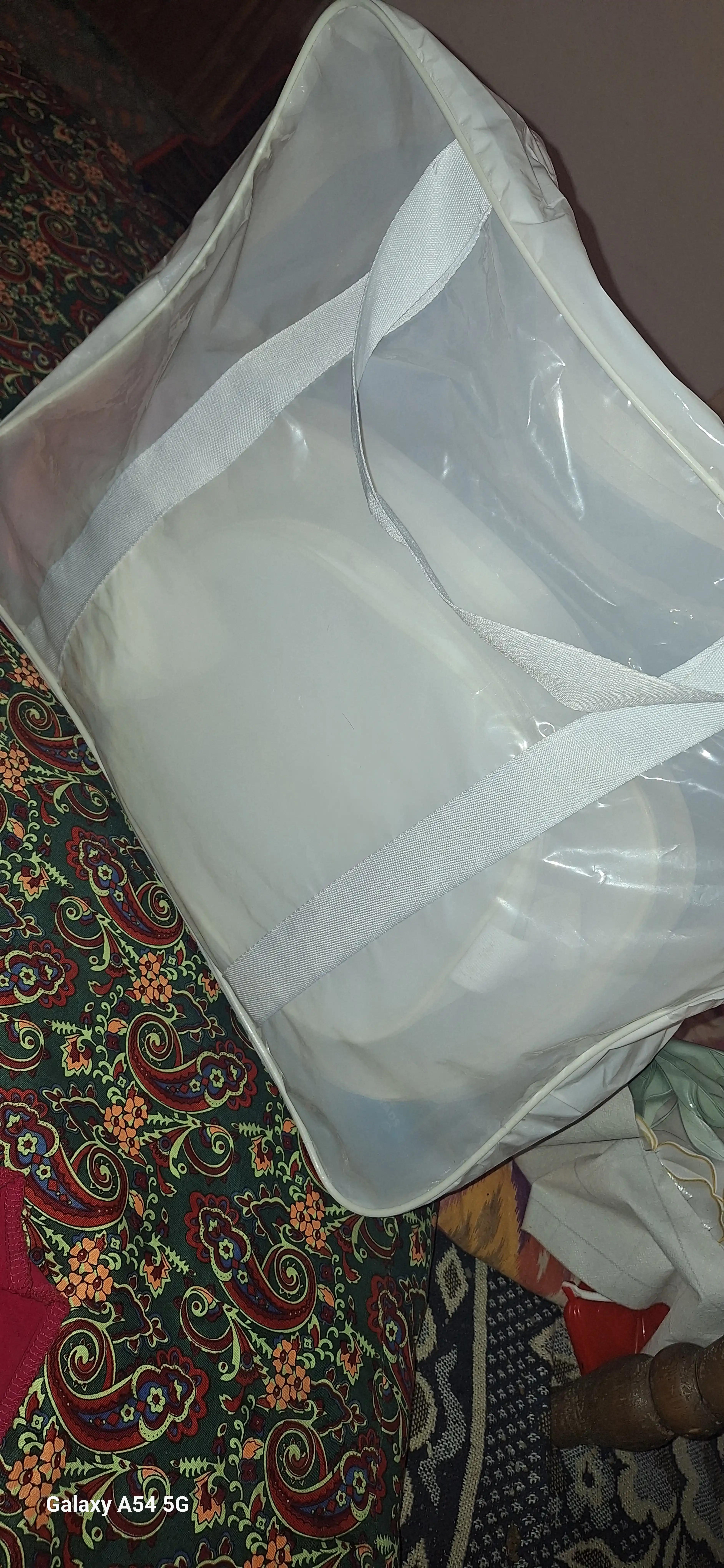 Сумки в роддом для мамы и малыша, набор 3 шт, прозрачные, вместительные, органайзер
