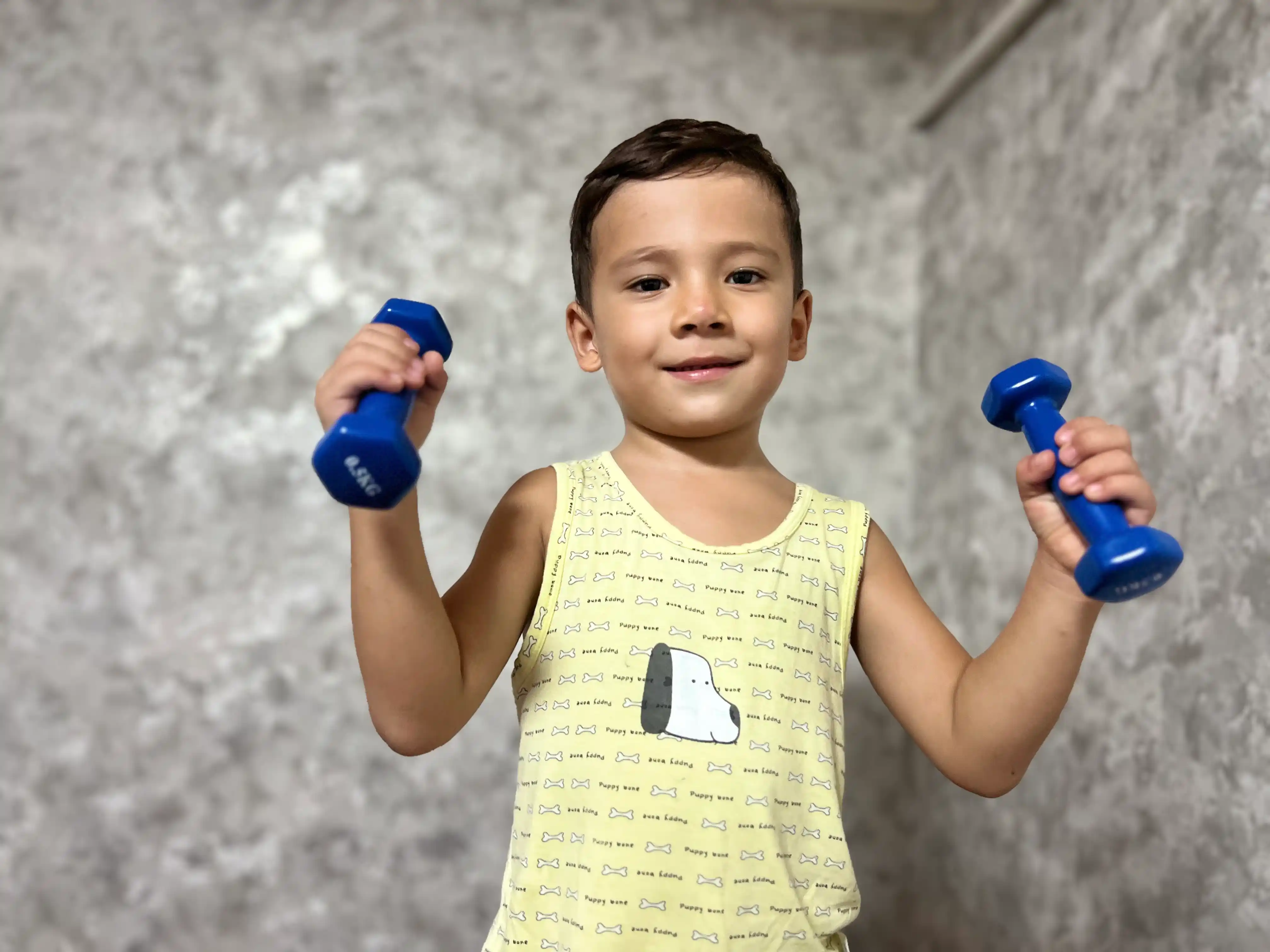 Ganteli, vinilli, 1, 1.5, 2, 2.5, 3 kg, turli ranglarda, fitnes