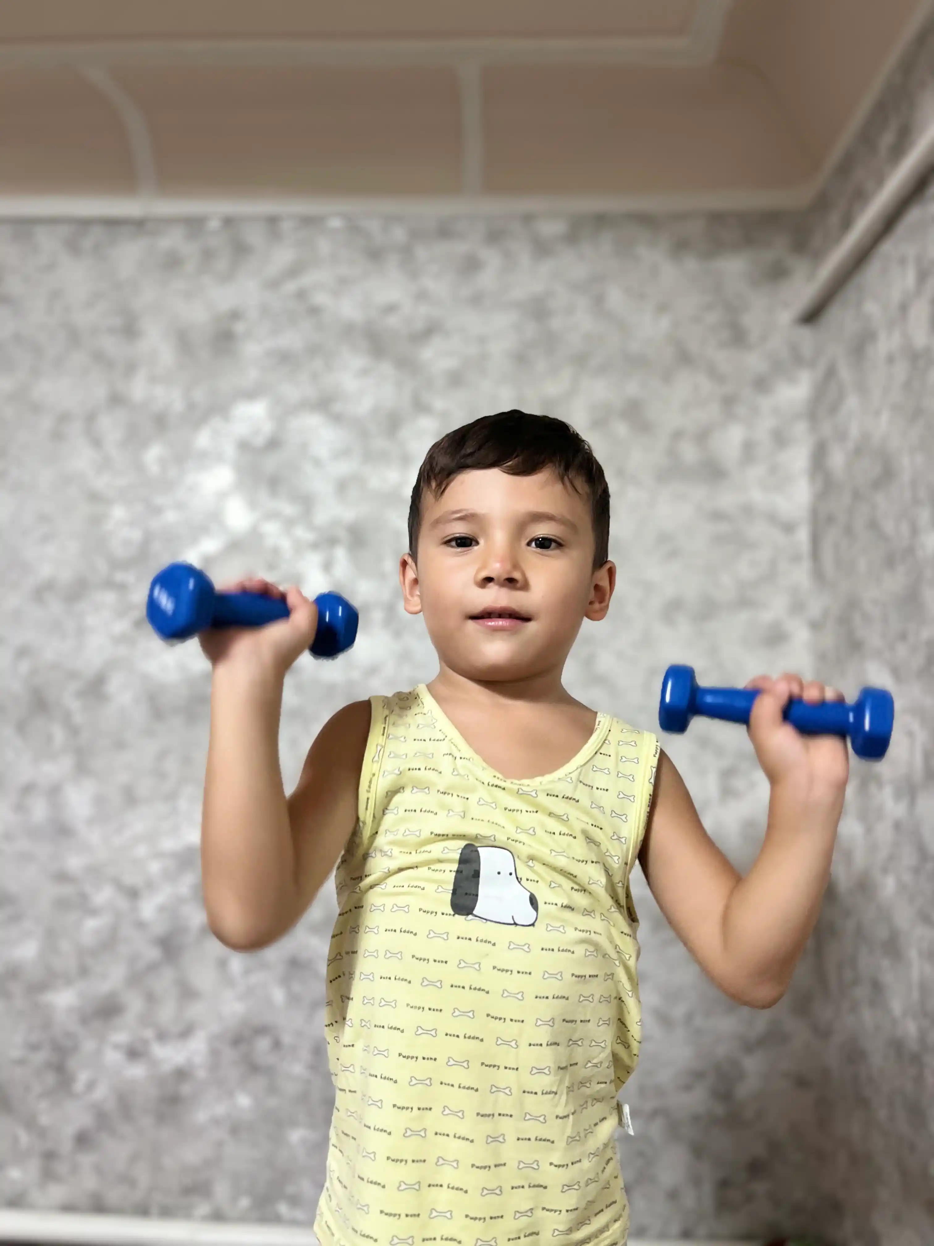 Ganteli, vinilli, 1, 1.5, 2, 2.5, 3 kg, turli ranglarda, fitnes