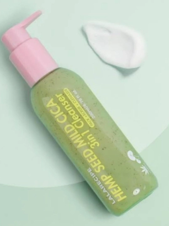 Lalarecipe Yuzu Self Foaming 3-in-1 AHA/BHA kislotali yuzni tozalash vositasi