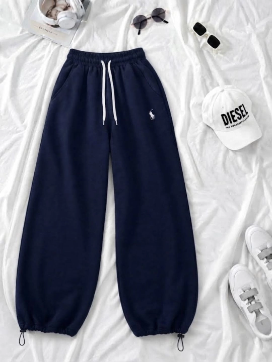 Katta o'lchamli ayollar va erkaklar sport shimi, oversize triko, unisex ishton, 100%paxta
