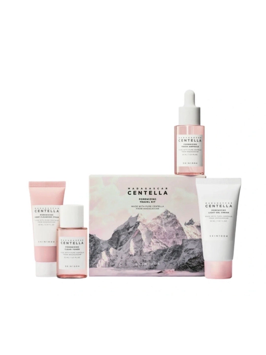 Madagascar Centella Poremizing Travel Kit — набор  для ежедневного ухода за кожей