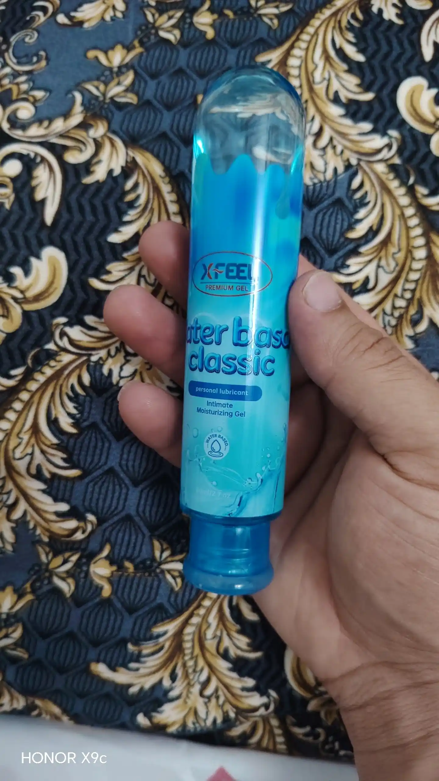 Gel moylash vositasi, mevali, suvga asoslangan, yeyish mumkin, "XFEEL", 80 ml
