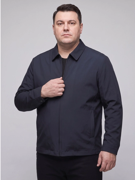Erkaklar katta o'lchamdagi klassik yengil kurtka, vetrovka, bahor-kuz, 4XL-8XL, Xitoy