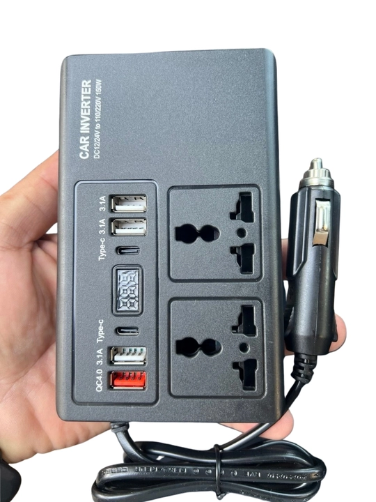 Автомобильный инвертор ZEMMAR 150V. вход 12/24V-220V выход