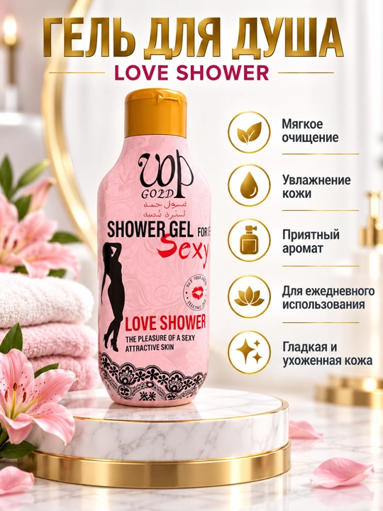 Love Shower dush geli – jozibali va yoqimli hid - 