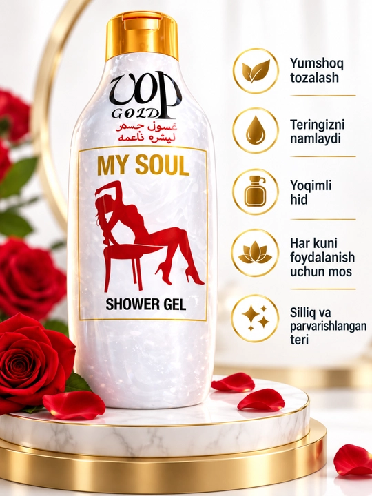 Love Shower dush geli – jozibali va yoqimli hid