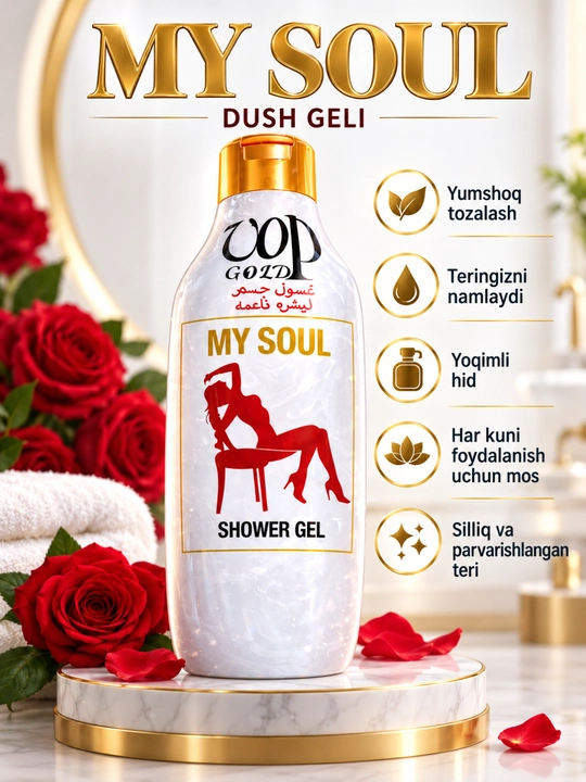 Love Shower dush geli – jozibali va yoqimli hid