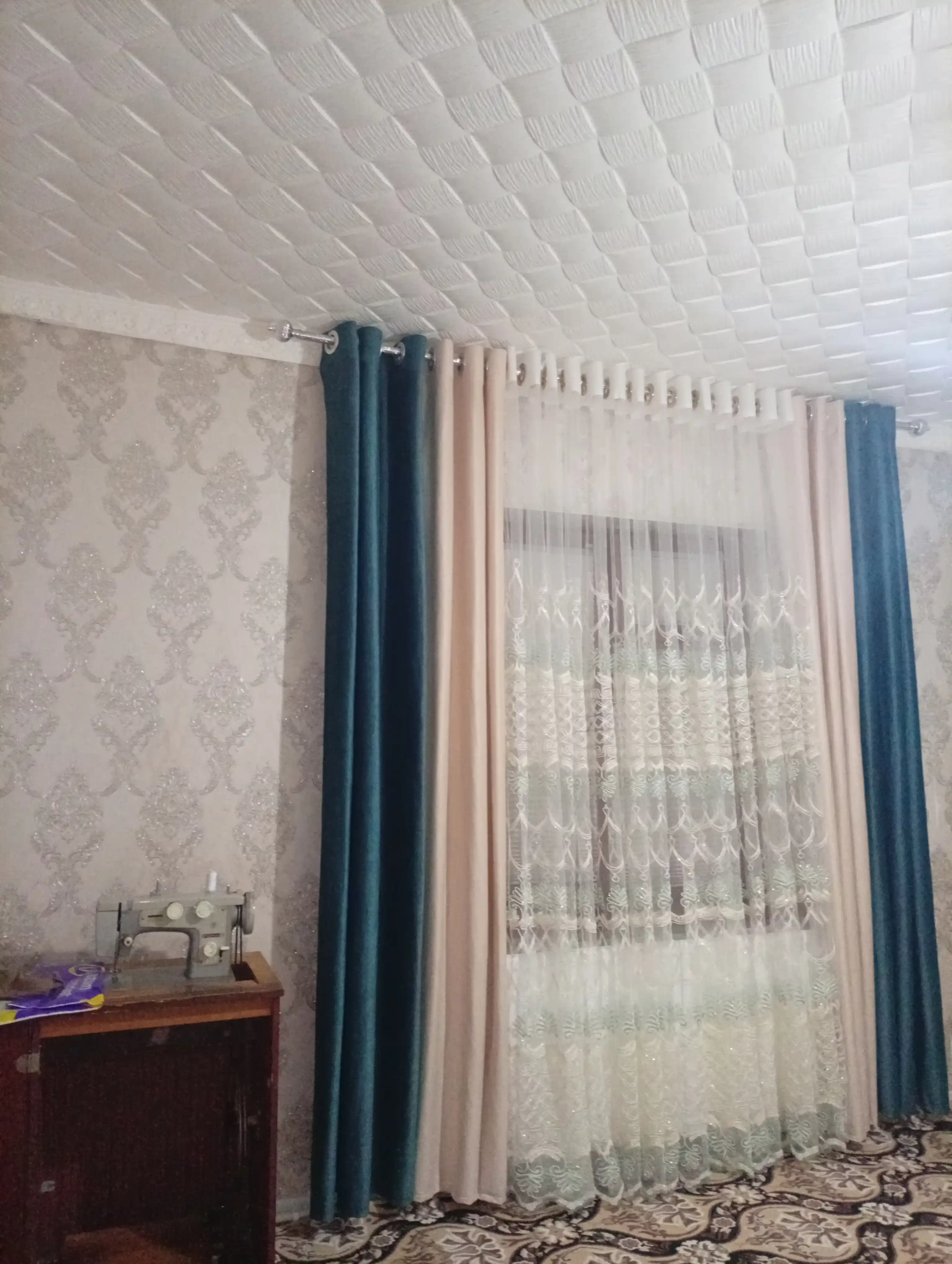 Тюлевые шторы для спальни, гостиницы, зала, кухни