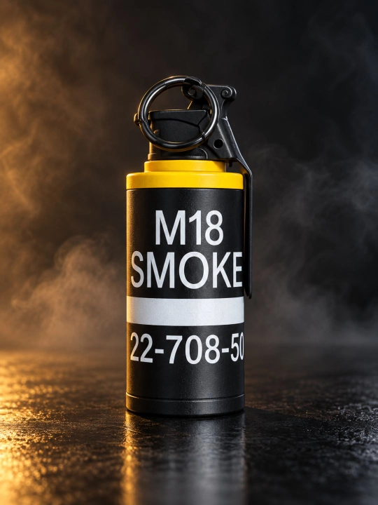 M18 Smoke dizaynidagi gazli zajigalka, brelokli, qayta to‘ldiriladigan - 