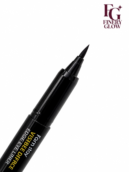 Farmstay Visible Difference Edge Eye Liner ko‘z uchun  layner, podvodka, qora, 1 g