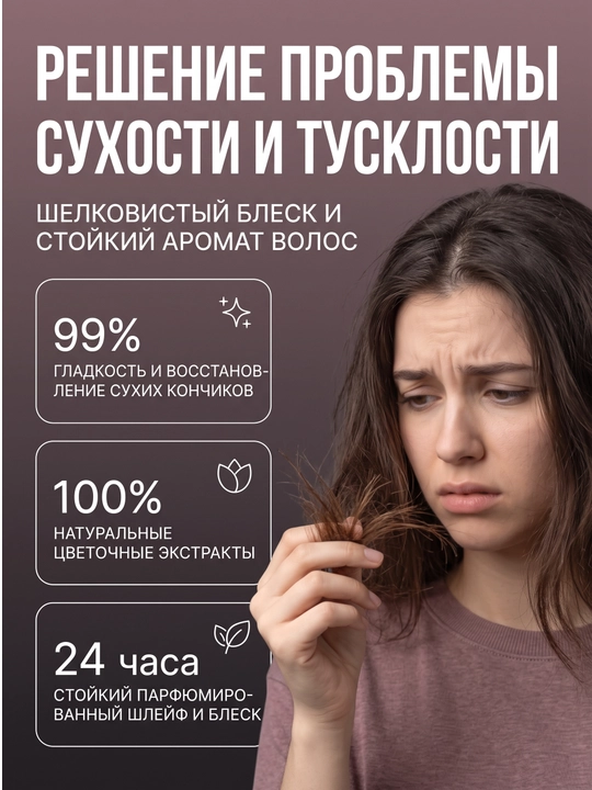 Шампунь женский для всех типов волос, Kerasys, 600 мл, мыло в подарок