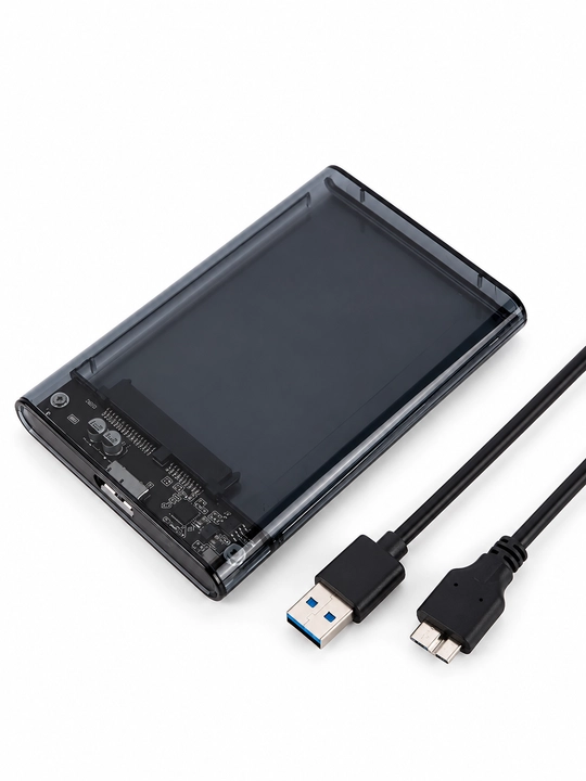 HDD SSD uchun USB 3.0 qolip keys 2.5 noutbuk qattiq diski va SSD uchun,tashqi qora quti