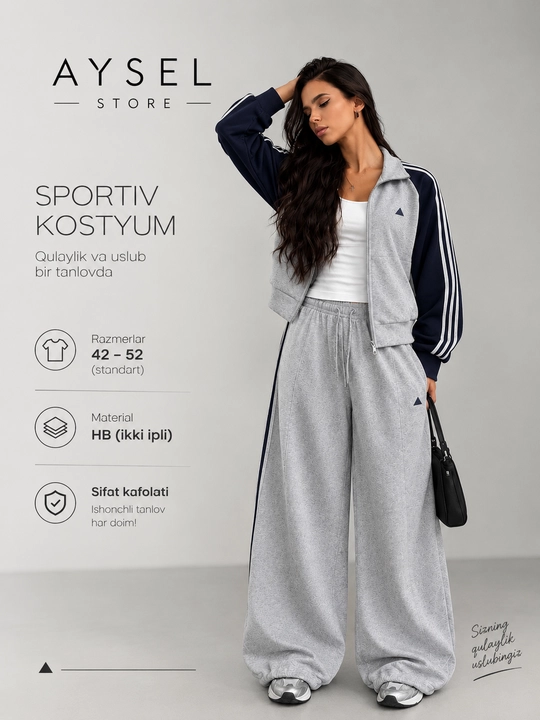 Ayollar sport kostyumi - 