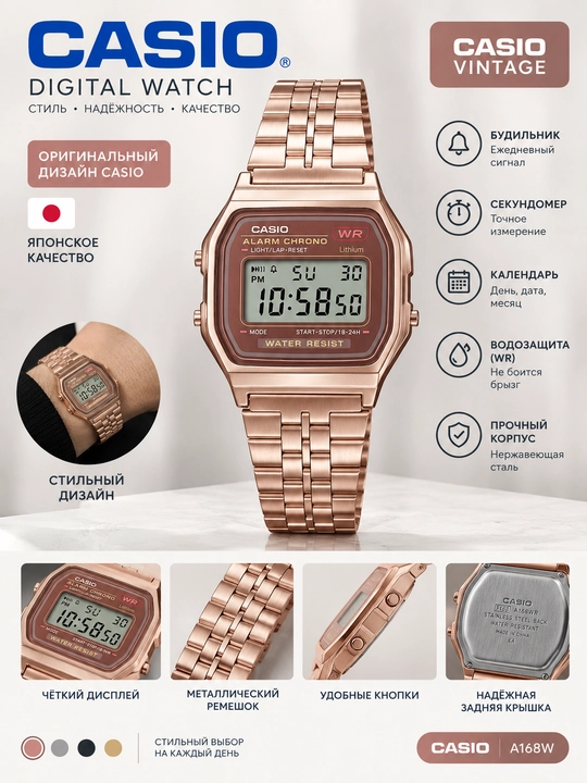 Casio elektron soati vintage - 