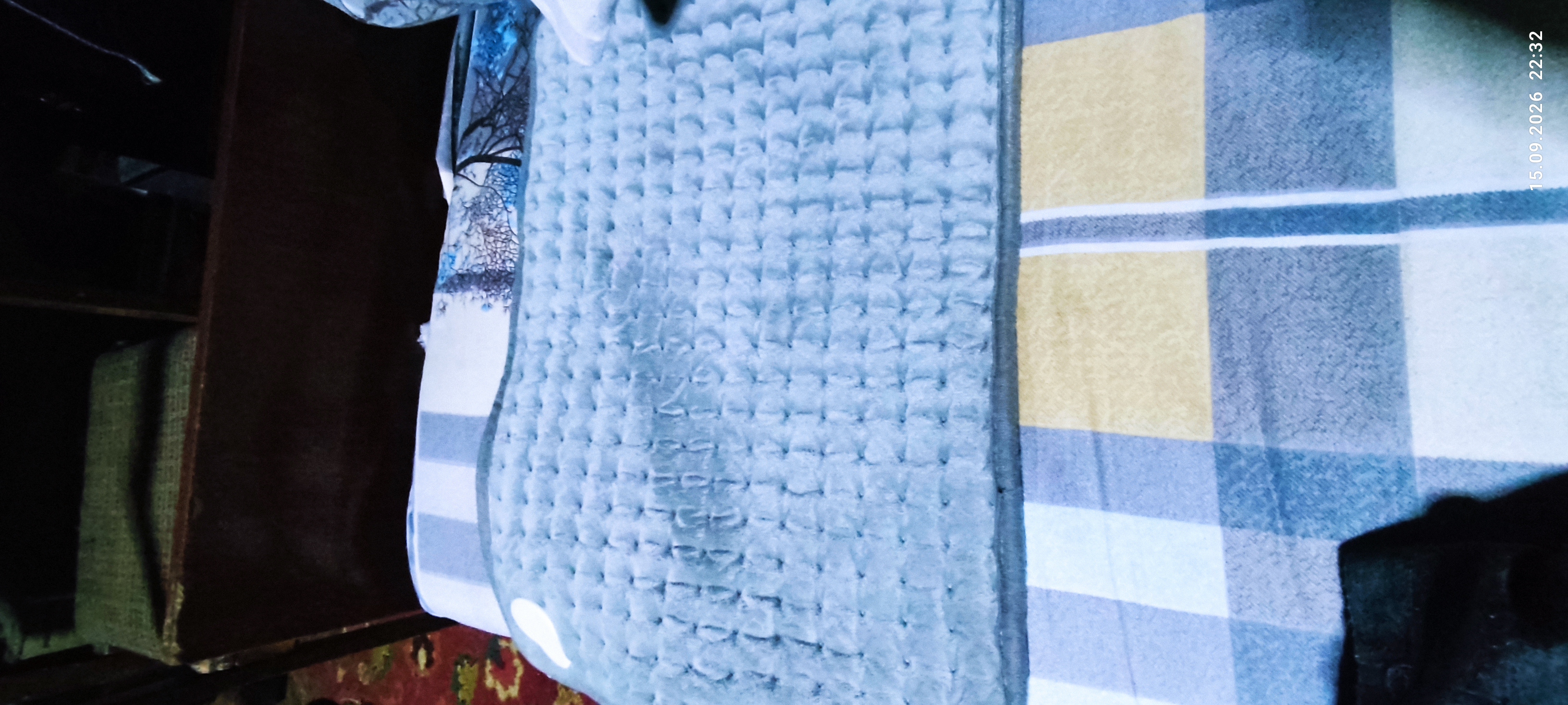 Elektr matras isitish funktsiyasi bilan isitish Pedi, isitish Pedi, termokovrik