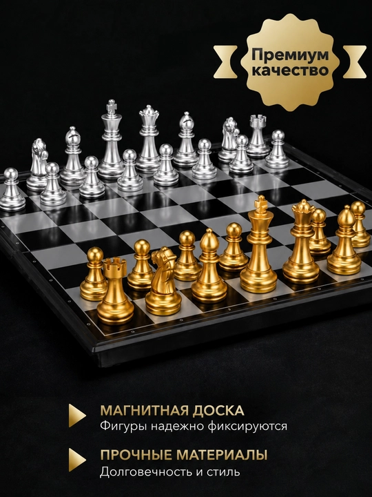 Шахматы на магните - 