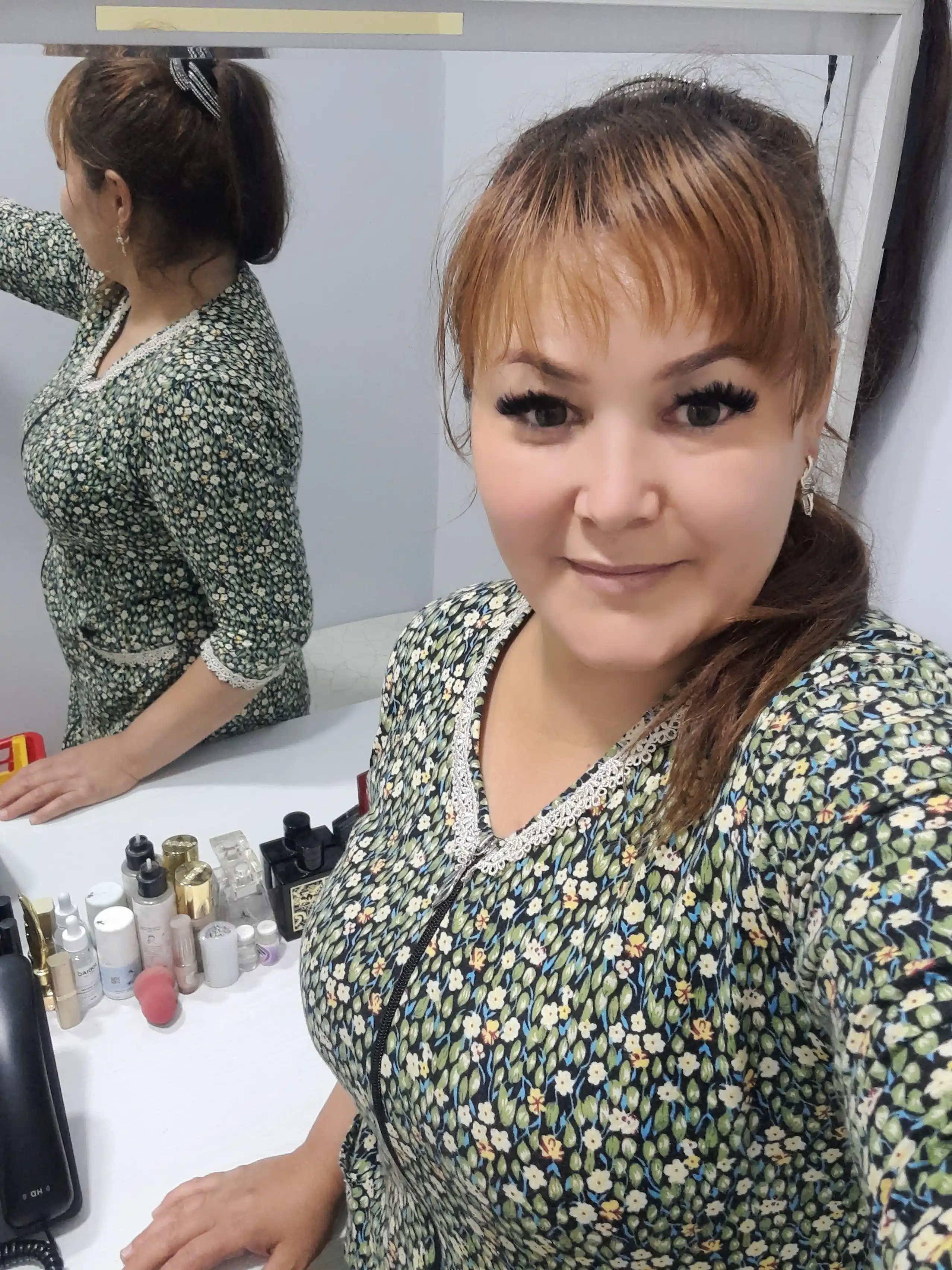 Домашний халат для женщин, ткань 100% хлопок