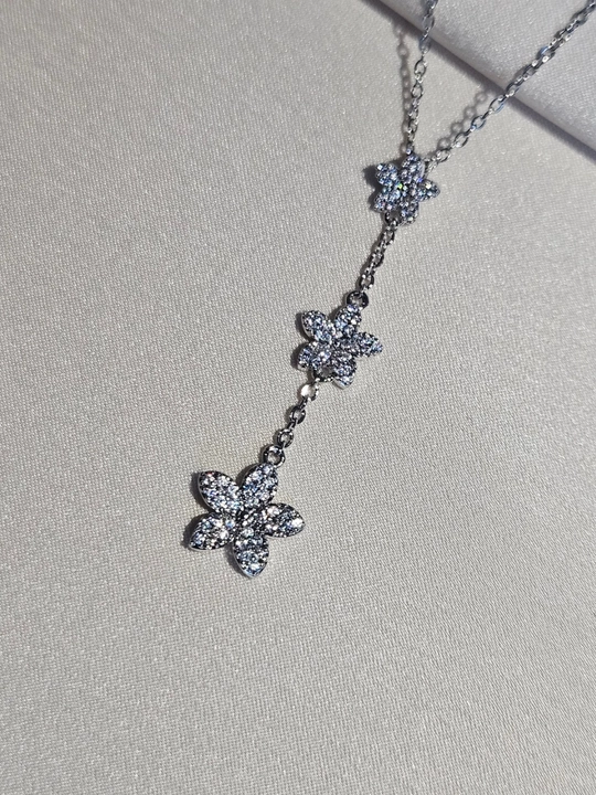 Ayollar uchun gullar zanjir, stainless steel, zanglamaydigan po‘lat